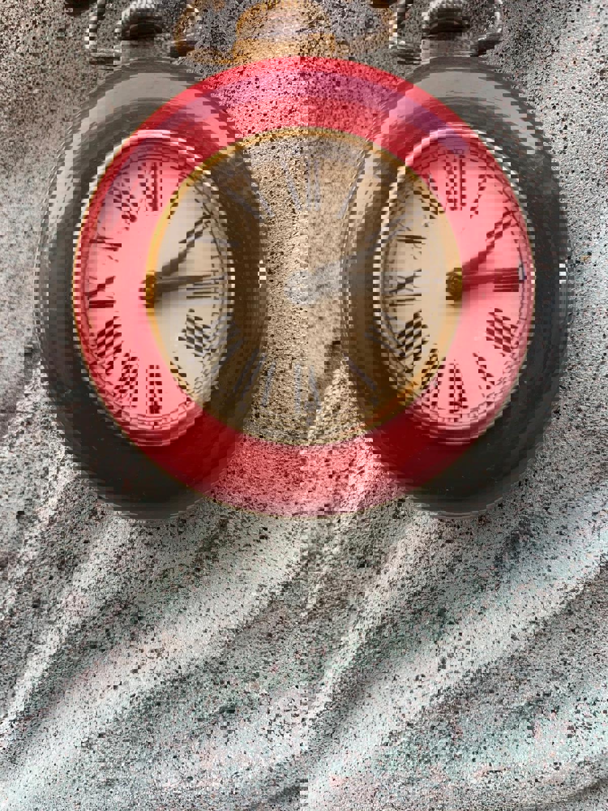 Black Tourmaline. Red Glass Spacer Beads. 2 Seperate Strands. Vintage 60s Watch. Statement Necklaces. Healing/Spiritual Stone. OOAK.